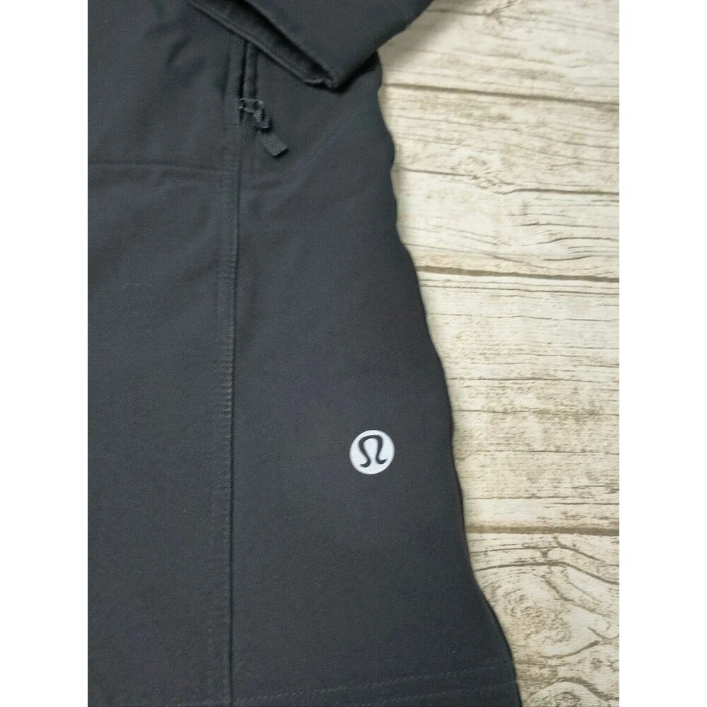 Lululemon Black Long Softshell Jacket